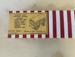 Circus Craft CW.12 1/4" Scale Dinning Dept. Baggage Wagon Wood Kit. Fixed Price $12.99.
