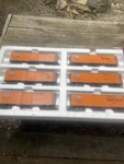 Msh- Mth Trains Santa 40' Reefer Freight Car Set #20-90038 + 20-90039 Nos. Fixed Price $199.00.