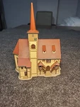 Vollmer Scale Church # 47736 Kirche Ditzingen Germany Fully Assembled. Fixed Price $84.99.