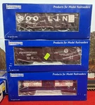 Industrial Rail Idm O27 Freight Car Set. Fixed Price $39.95.