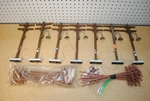 Model Power 986 Lighted Telephone Poles And Bachmann Telegraph G-scale. Fixed Price $39.99.