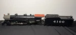 Lionel O-scale 6-18030 Frisco 2-8-2 Mikado Steam Locomotive W/ Box. Fixed Price $225.00.
