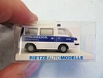 Ho Rietze 50208 Mmc L300 Bus "policia Local" Rare - Nib. Fixed Price $18.00.