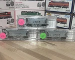 Micro-trains Line Scale Union Pacific Gray PS-2 2-BAY Covered Hopper Lot 3. Fixed Price $70.00.