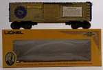 Lionel 6-9433 Gauge Joshua Cowen Golden Years Boxcar Ln/box. Fixed Price $15.19.