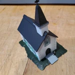 Scale Bachmann Hand Decorated Church Building #7206 (26-812). Fixed Price $12.00.