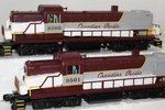 Lionel #38500/35501 Canadian Pacific RS-3 Locomotive And Dummy. Fixed Price $349.95.