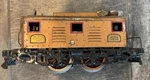 Antique Ives Railway Lines Motor #3236 Wide Gauge Electric Locomotive Tin 1989. Fixed Price $190.00.