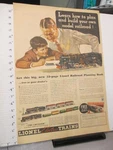Newspaper 1933 Lionel Train Chugger 246E 239E Radio Show Catalog Premium Full. Fixed Price $249.99.