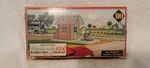 Vintage Ho Scale Plasticville Watchmans Shanty W/ Crossing Building Kit Box. Fixed Price $9.00.