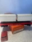 Lionel Postwar 6431 Piggyback Van Set. Fixed Price $599.99.
