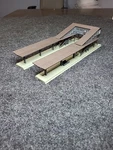 Faller 22153 Scale Platform Bridge Peatonal Cross Radolfzell Fully Assembled. Fixed Price $59.99.