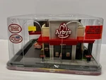 Menards Arby Restaurant Building Accessory Gauge Train-with Power Cord! New!. Fixed Price $207.00.