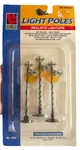 Life-like Trains Realistic Light-ups #1206 Poles Ho Scale Nip Nos. Fixed Price $10.99.