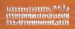 Preiser Working People Unpainted Figure Set PKG(70) 79009. Fixed Price $36.98.