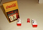 Vintage Coca Cola Mini Pop Machines Hand Cart Ertl Coke 1998 Diecast. Fixed Price $19.99.