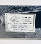 Weaver Press Enterprise RS-3 Diesel Locomotive Rail Horn & Bell 2002 Sealed. Fixed Price $300.00.