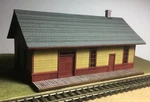Motrak Models Cimarron Depot Structure Kit, Scale. Fixed Price $35.00.