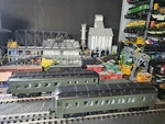 Scale 2 Car Passenger Set For Your Train Layout By Mth... Fixed Price $179.00.