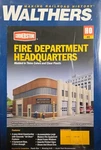 Walthers 933-3765 Ho Fire Department Headquarters Building Kit. Fixed Price $39.37.