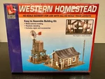 Scale Walthers Life-like Western Homestead Building Kit *new/sealed*. Fixed Price $14.95.