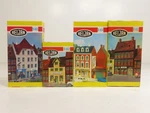 Heljan Ho Vintage Building Kits B461,462,464,465 Stores & Bar Nib 12526. Fixed Price $99.99.