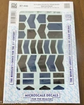 Microscale Decal Ho #87-440 Anti-glare Panels For Diesel Noses Blue And Black. Fixed Price $7.50.