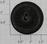 Lionel 226E-65 Baldwin Disc Plain End Wheel. Fixed Price $5.00.