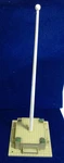 Vintage Lionel #89-3 Flag Pole & Base Only Missing Foam Hedge. Fixed Price $19.99.