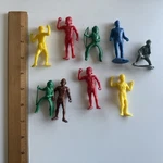1960 Army Men Plastic Deluxe Reading Operation X-500 Space Lot Figure Vintage. Fixed Price $14.99.