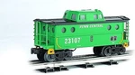 Bachmann N5C Porthole Caboose 3-RAIL Penn Central #23107 Scale Model. Fixed Price $96.09.