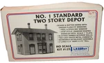 American Model Builders Laser Cut Kit #125 No Standard Two Story House. Fixed Price $34.99.