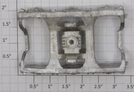 Lionel 700T-3 Unpainted Tender Truck Frame Casting. Fixed Price $32.00.