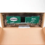 Menards Gauge New York Central Nyc #7674 Sliding Door Box Car 279-2638. Fixed Price $35.99.