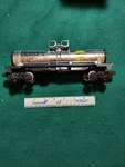 Lionel #9154 Borden Single Dome Tank Car. Fixed Price $25.00.