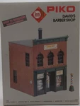Piko 62219 David's Barber Shop Building Kit Nib. Fixed Price $145.49.