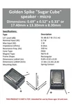 Golden Spike GS1511H98 Ohm Micro Sugar Cube Speaker. Fixed Price $14.23.