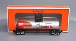 Lionel 6-83863 Gauge Lots Santa Fe Unibody Tank Car #37161 Ln/box. Fixed Price $66.99.