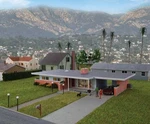 Walthers Cornerstone 933-4156 Mid-century Modern Home Kit. Fixed Price $36.99.
