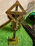 Lionel Prewar #69 Warning Bell Railroad Crossing Signal, 9" Tall. Fixed Price $26.95.