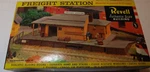 1959 Revell T-9020 Ho Freight Station Unassembled Kit. Fixed Price $24.99.