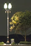 3 Woodland Scenics Just Plug Double Lamp Post Street Lights Scale JP5640. Fixed Price $21.98.