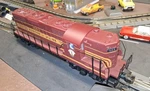 Mth 20-2211-01 Emd Gp 7 Boston And Maine Gauge 3-RAIL Analog Diesel .PROTO1. Fixed Price $160.00.