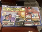 Life-like 8974 Rc Electric Supertrain Set, Ho Scale, 47"X38" Power-loco. Fixed Price $80.00.