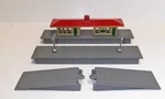 Lone Star Treble-o-lectric EL.150 Station W/ Platform & EL.151 Extension "n/ooo". Fixed Price $29.95.