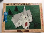 Vintage Plasticville Ho Scale Cathedral 2800 Kit. Fixed Price $10.49.