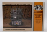 Con-cor 688 Scale Cambria City Butane Storage Tank Kit. Fixed Price $16.14.