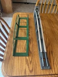 Vtg Train Accessories Metal Bridge/lionel Coal Ramp 456-19. Fixed Price $50.00.