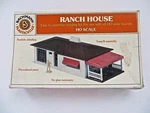 Bachmann 45-2654 Ranch House Kit Original Box. Fixed Price $12.50.