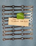 Lionel Side Rods For 736, Etc. Part 726-25 Set Of. Fixed Price $9.50.
